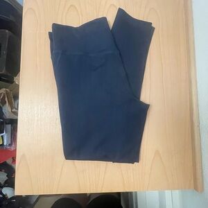 Girlfriend Collective 3/4 Navy Leggings